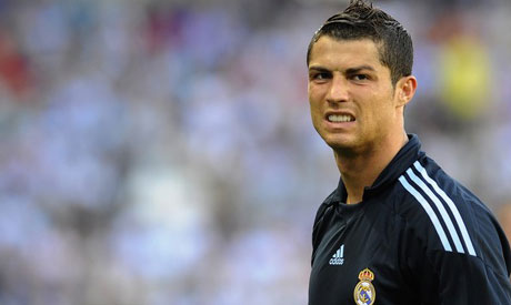 cristiano ronaldo real madrid 7 2011. Real Madrid star striker