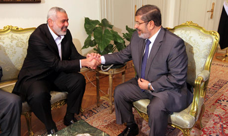 Morsi and Haniya