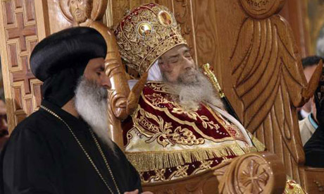 POPE SHENOUDA to lie in repose at Abbasiya cathedral