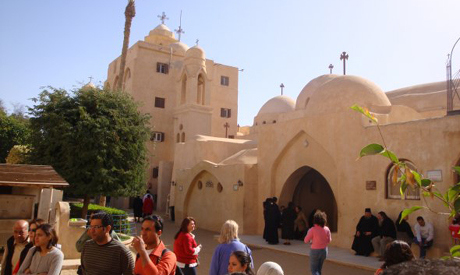 bishoy st monastery egypt pope shenouda buried ahram wadi ap al