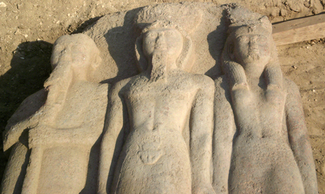 Life-size statue of king Ramses II found in Sharkiya