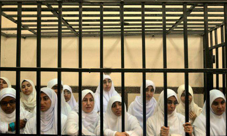 Egyptian women supporters of ousted President Mohammed Morsi