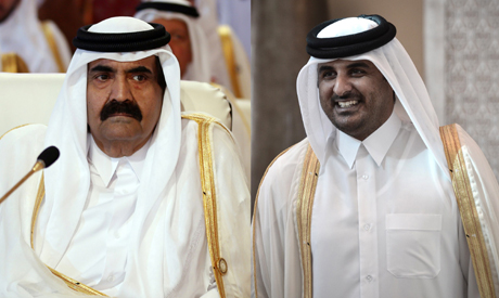 Hamad bin Khalifa , Sheikh Tamim bin Hamad al-Thani 