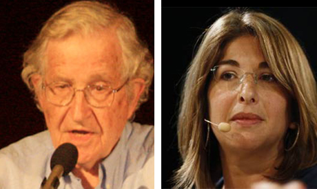 Noam Chomsky and Naomi Klein