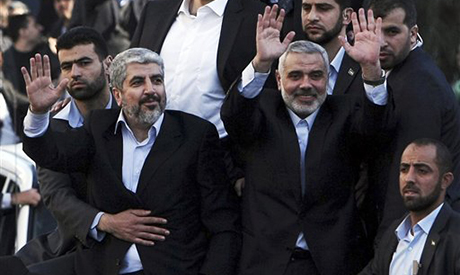 Hamas chief Khaled Mashaal and Gaza