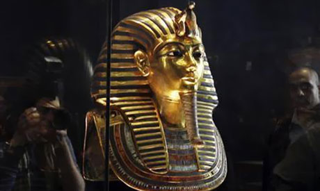 King Tutankhamun at the Egyptian Museum 