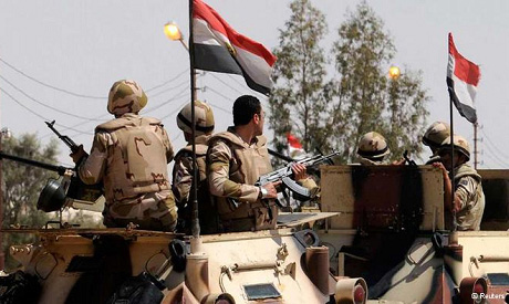 File Photo: Egyptian troops in Sinai (Photo: Reuters)	