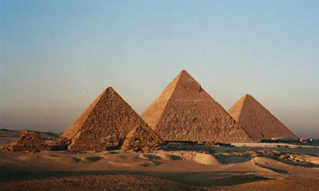 Giza pyramids 