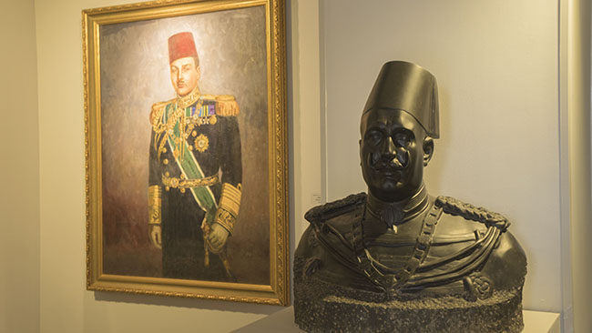 King Farouk and          King Fouad 