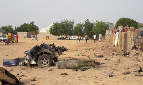 Image result for Triple suicide attack kills at least 30 in northeast Nigeria