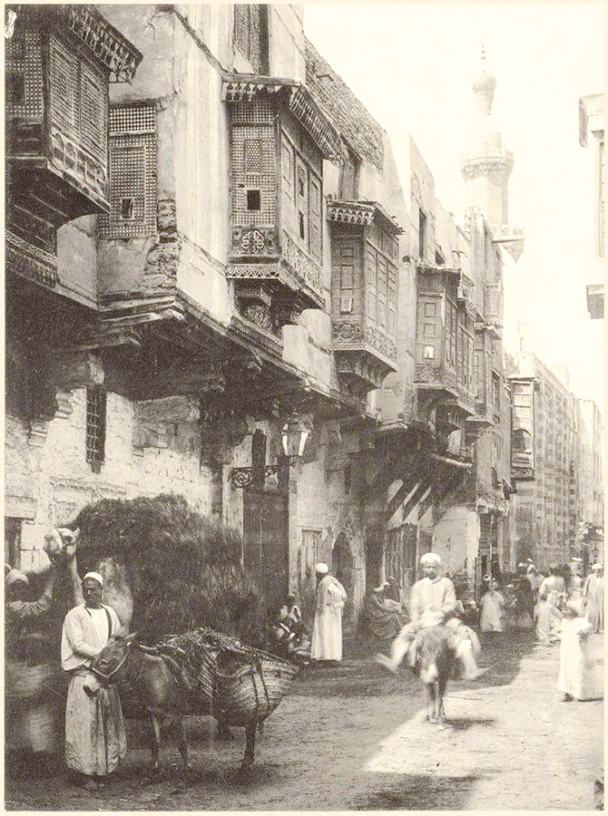 A Cairo street in          1875