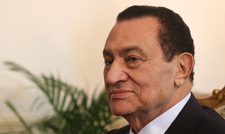 Former Egyptian President Hosni Mubarak (AFP)