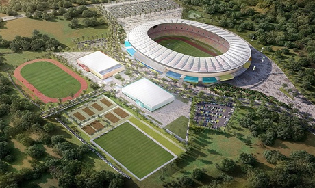 Japoma Stadium in Douala CAF
