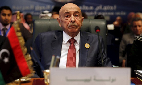 Speaker of Libyan Parliament Aguila Saleh Issa (Reuters)