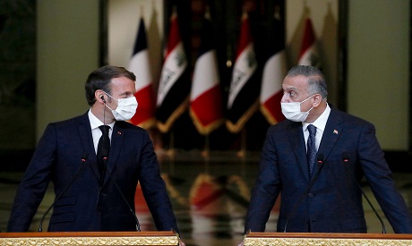 French President: keen to help guarantee Iraq's security and economic sovereignty