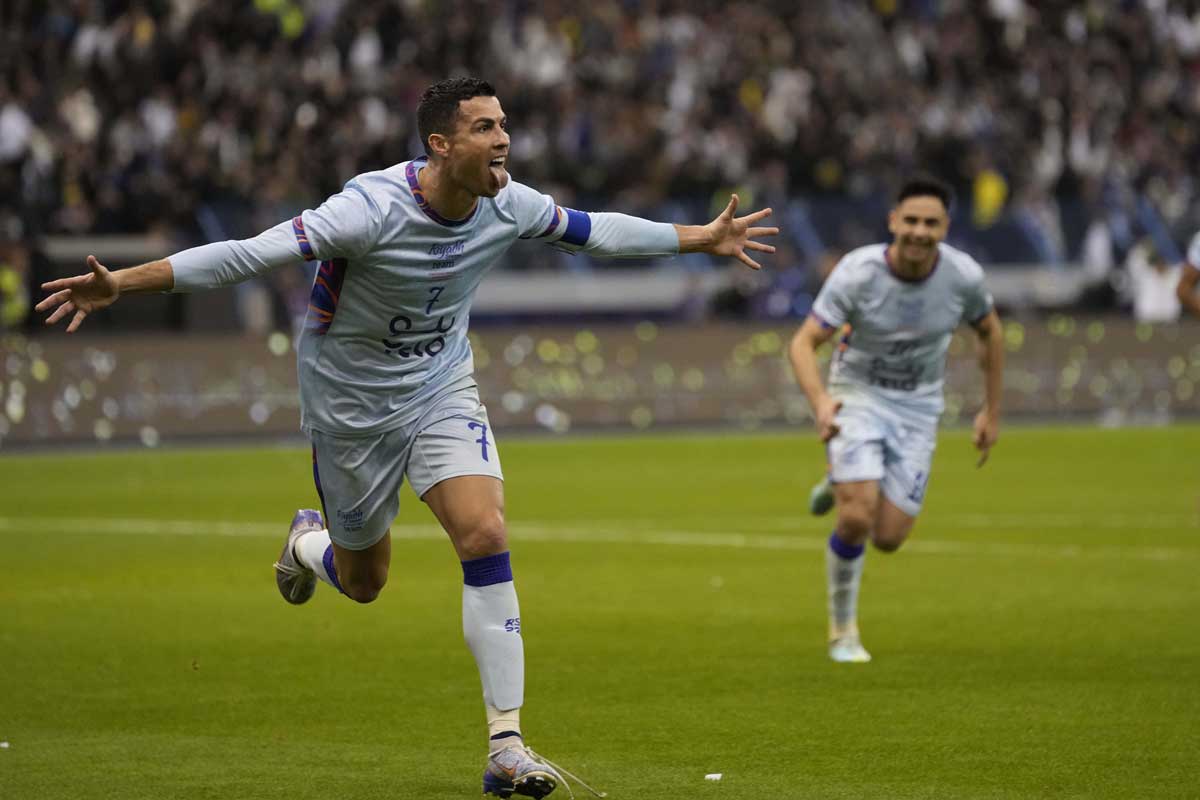 PHOTO GALLERY : Ronaldo nets twice, Messi 1 as PSG beat RIYADH ALL-STARS XI 