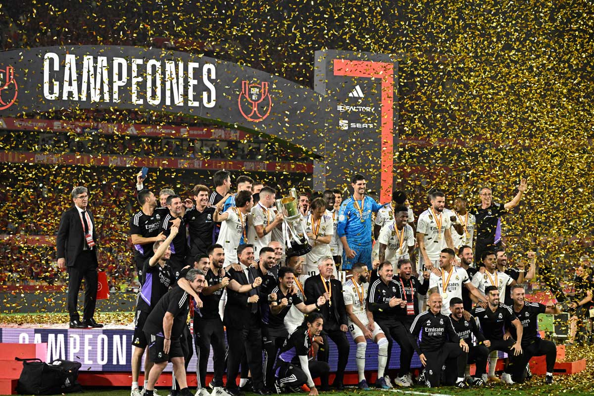 PHOTO GALLERY: Real Madrid celebrate Copa del Rey title