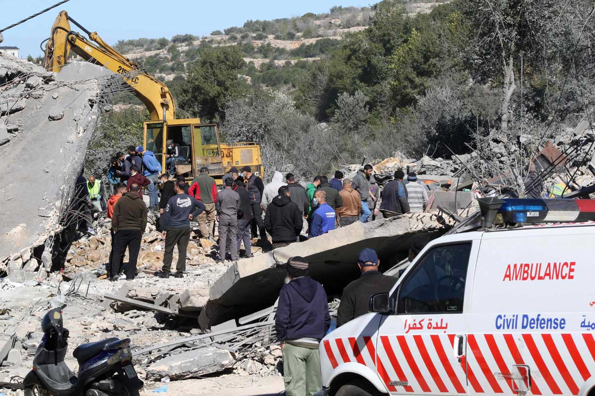 PHOTO GALLERY: Aftermath of Israeli destruction in Lebanon's Kafra