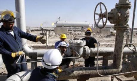 Iraqi oil workers