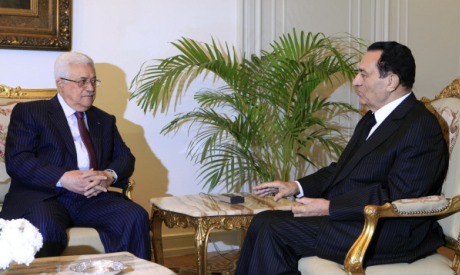 Abbas and Mubarak