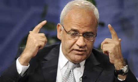 Senior Palestinian negotiator Saeb Erekat 4 November 2010. (Reuters)