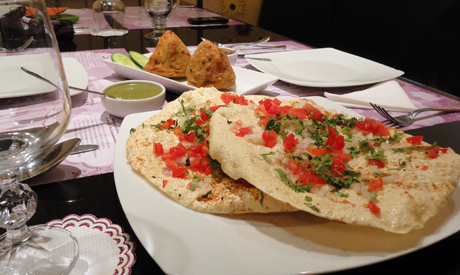 Papadam Masala at Nawab Indian Restaurant, Cairo