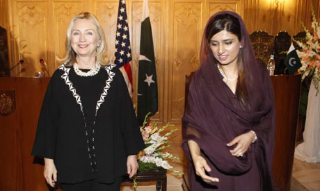 Pakistan’s Foreign Minister Hina Rabbani Khar