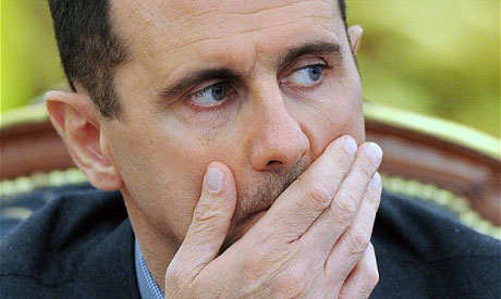Syrian president Bashar Al Assad