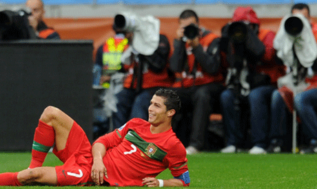 GIF: Cristiano Ronaldo goal for Portugal vs Sweden