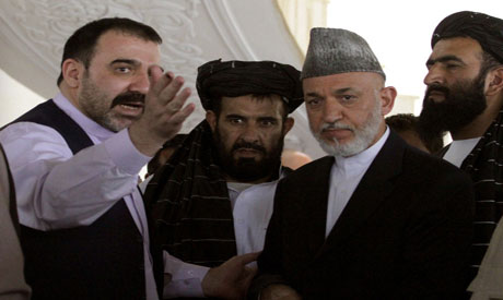 photo by Reuters: Ahmad Wali Karzai, a brother of Afghan President Hamid Karzai 