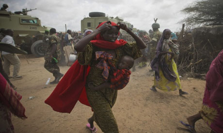 Drought-stricken east Africa, Somalia (Reuters photo)