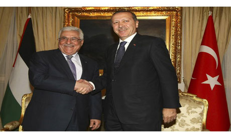 Ababs and Turkish PM Erdogan (Reuters photo)
