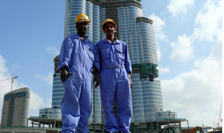 Workers in UAE