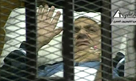 Mubarak in court