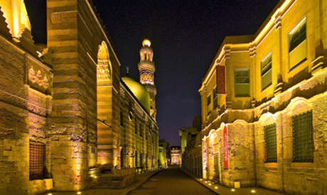 Al-Muiz street after restoration