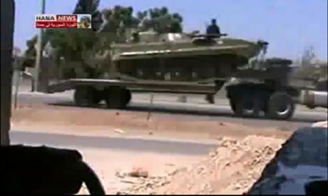 Syrian tanks 