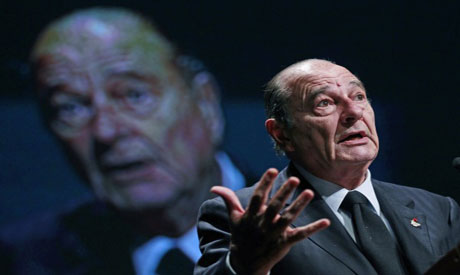 Former French President Jacques Chirac