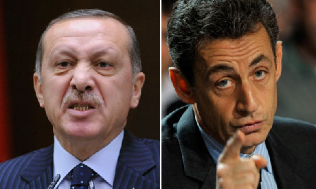 Erdogan and Sarkozy