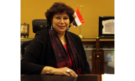 Ines Abdel Dayem, the head of the Cairo Opera House. Photo by Sherif Sonbol