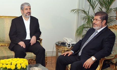 Meshaal and Morsi