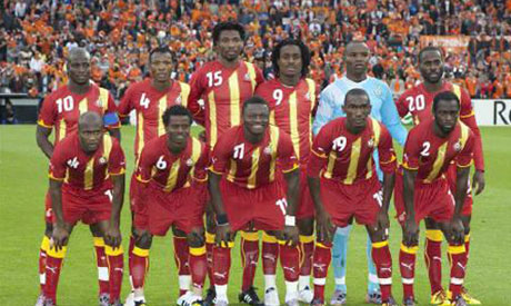 Ghana camp for CAN 2013 in UAE