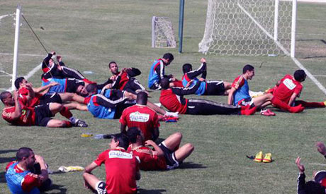 Egypt’s Ahly players