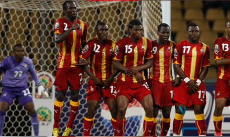 Ghana players