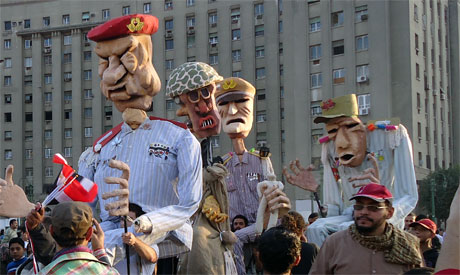 Giant puppets