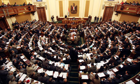 A parliament session in Cairo