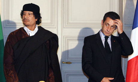 Sarkozy & Gaddafi