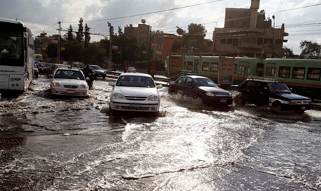 rain in Cairo