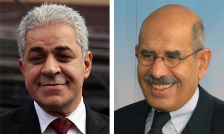 Sabbahi and ElBaradei 