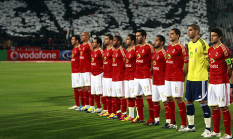 Al-Ahly players