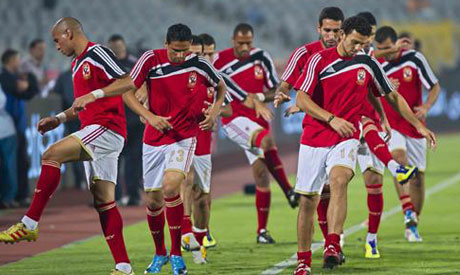 Ahly players